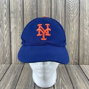 Vintage New York Mets Youth Cap Kids Blue Snapback Sports Specialties 90s Y2K